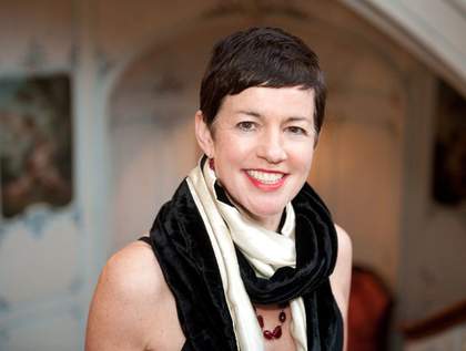 Cherry Smyth portrait: colour photograph