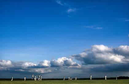 Chris Steele-Perkins, Cricket match, Hampshire, from The Pleasure Principle, 1980–9
