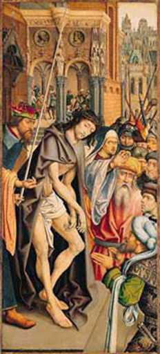 Master of the Bruges Passion Series Christ Presented to the People c.1510