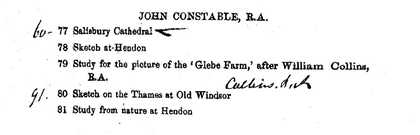 Christie's catalogue, William Hookham Carpenter sale, 16 February 1867