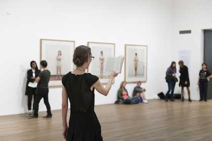 Chrysa Parkinson as part of 20 Dancers for the XX century by Boris Charmatz