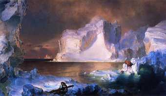 Frederic Edwin Church The Icebergs 1861