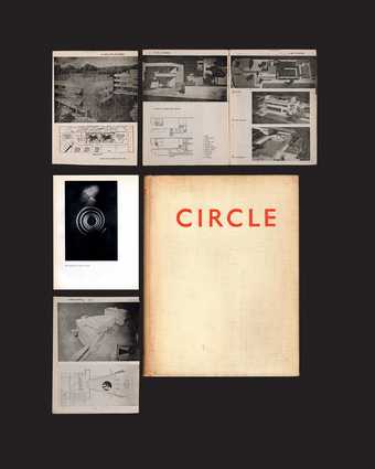 Front cover and pages from Circle An International Survey of Constructive Art 1971