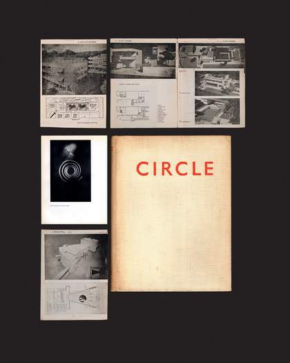 Front cover and pages from Circle An International Survey of Constructive Art 1971