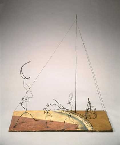 Alexander Calder, Circus Scene, 1929 © Calder Foundation, New York