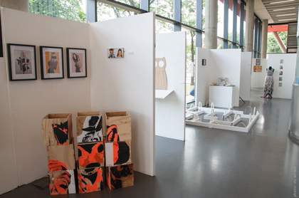 Photograph of art school studio.