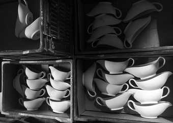 Clare Twomey Dudson Factory, Stoke-on-Trent 2017