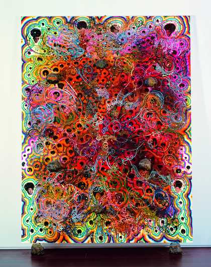 Afrodizzia by Chris Ofili