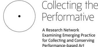 Logo for the Collecting the Performative project