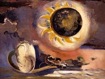 Painting by Paul Nash Eclipse of the Sunflower 1945