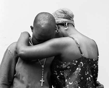 Photograph by Zanele Muholi Comfort 2003