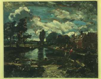 John Constable, Flatford Mill from a Lock on the Stour ca. 1811