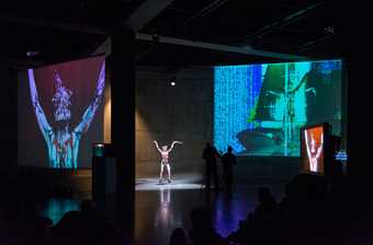 Charles Atlas with Johanna Constantine and Helm, Performance as part of Charles Atlas and Collaborators, 2013