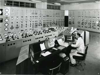 Control room of Bankside Power Station