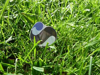 Letters in the grass © Tate