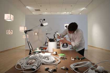 Copy Light at Temple Gallery, Philadelphia. Photo: Temple Gallery