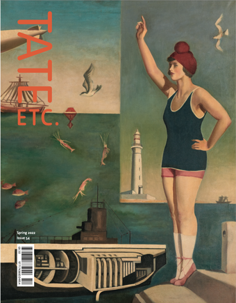 Cover of the latest issue of Tate Etc.