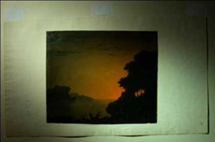 Alexander Cozens's Scirocco Sunset