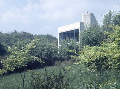 Creek Vean in Feock, Cornwall, the house designed by Team 4 for Marcus and Rene Brumwell in 1963–6, which Heron visited regularly with his family - Richard Einzig - Arcaid