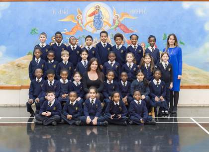 Photograph of a year three class