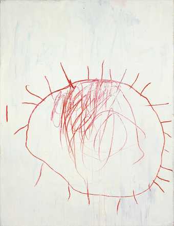 Cy Twombly Coronation of Sesostris 2000, panel 1