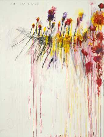 Cy Twombly Coronation of Sesostris 2000, panel 5