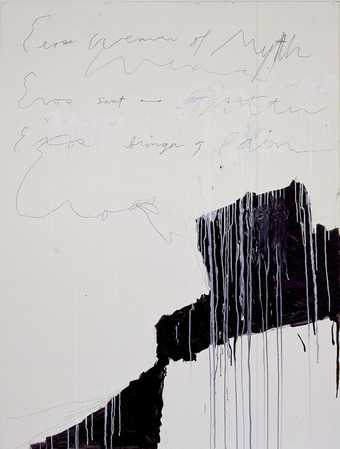 Cy Twombly Coronation of Sesostris 2000, panel 10