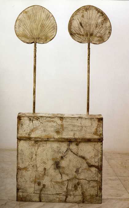 Cy Twombly Untitled (Funerary Box for a Lime Green Python) 2002
