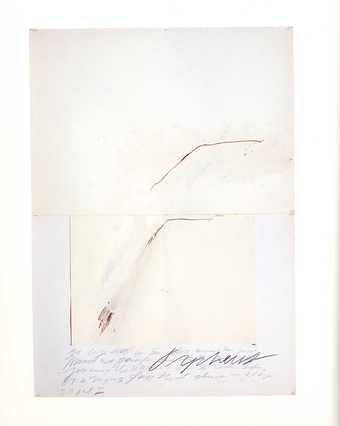 Cy Twombly Orpheus 1975
