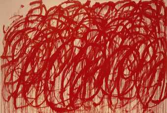 Cy Twombly Untitled VII from Bacchus Series 2005