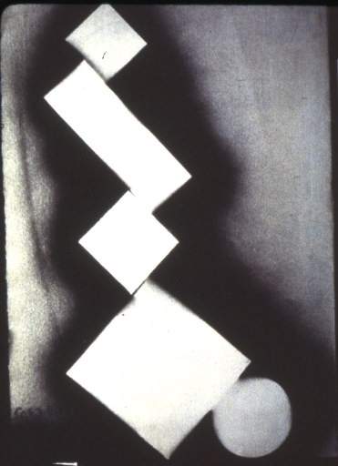 David Smith - 5 Δ Σ 3-16-63 1963 Spray enamel on paper