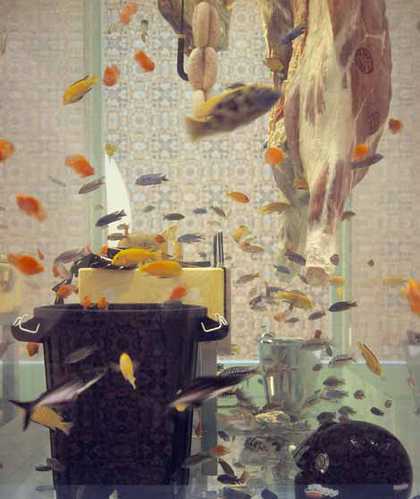 Damien Hirst Pursuit Oblivion detail