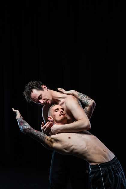 Dan is pictured with collaborator Christopher Owen