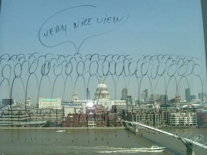 Dan Perjovschi Tate Modern Members Room commission 2006