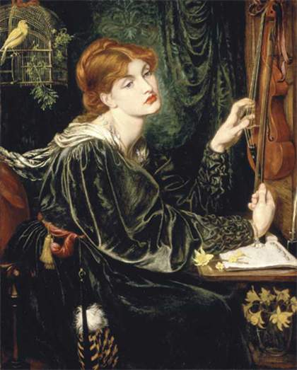 Dante Gabriel Rossetti Veronica Veronese 1872