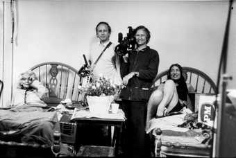 David and Albert Maysles with Big and Little Edie from Grey Gardens 1975