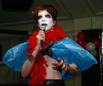 David Hoyle by David Baxter