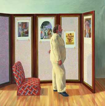David Hockney, Looking at Pictures on a Screen, 1977