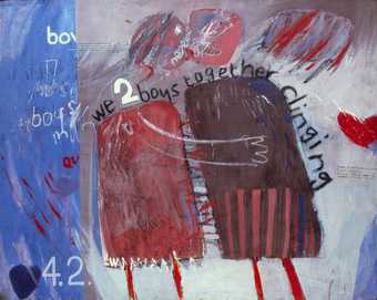 David Hockney, We Two Boys Together Clinging, 1961