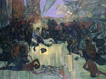 John Minton The Death of Nelson 1952 Oil on canvas