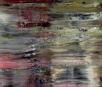 Detail of Gerhard Richter, Abstract Painting (726)