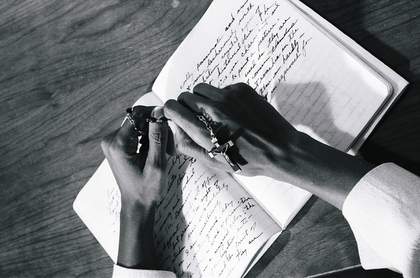 Film still from Julie Dash's The Diary of an African Nun