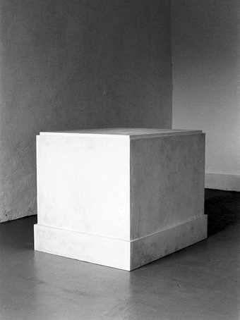Didier Vermeiren Plaster 1985, Base from the Musée Rodin, Meudon, Supporting Adam, Plaster 1880 1985