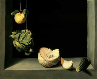 Juan Sanchez Cotan Quince Cabbage Melon and Cucumber circa 1602
