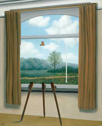 Rene Magritte La Condition Humaine 1933