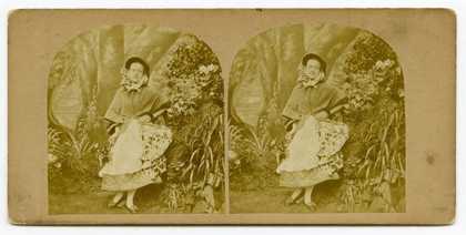 Stereoscopic photo of Dolly Varden