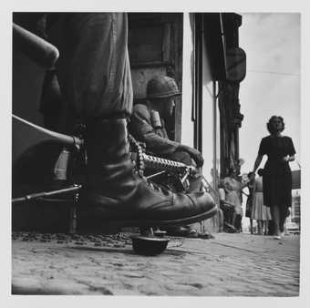 Image credit: Don McCullin (b. 1935) Near Checkpoint Charlie, Berlin 1961.Tate, © Don McCullin