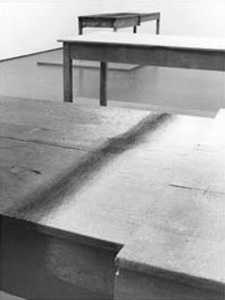 Doris Salcedo Unland: the orphans tunic 1997 Detail