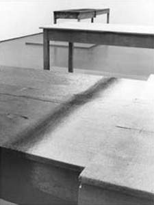 Doris Salcedo Unland: the orphans tunic 1997 Detail