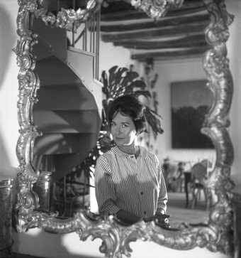 Dorothea Tanning at her home in the south of France, c1955, photographed by Michael Ochs